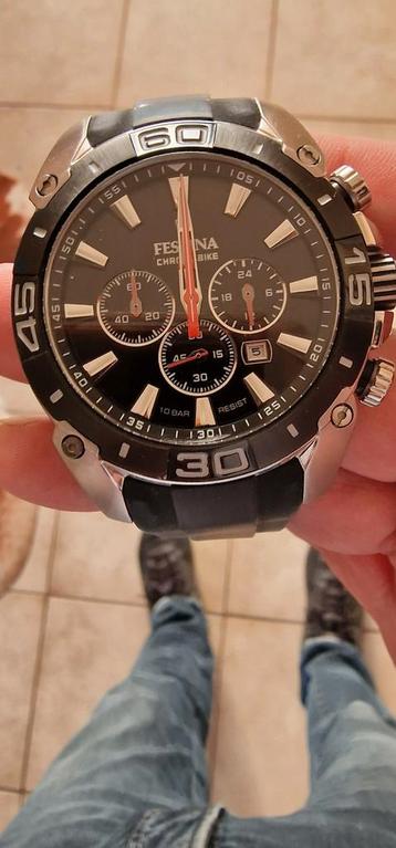 Festina Chrono Bike Horloge - Zwarte Band beschikbaar voor biedingen
