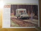 Citroen DS trekauto folder, Ophalen of Verzenden, Gelezen, Citroën