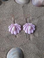 Leuk setje schelp oorbellen van fimo klei, Ophalen of Verzenden, Nieuw, Overige materialen