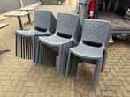 Kunststof pedrali terras stoelen stapelbaar, Ophalen of Verzenden, Gebruikt, Kunststof, Stapelbaar