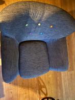 Mooie grijze fauteuil, Huis en Inrichting, Fauteuils, Ophalen, Gebruikt, Minder dan 75 cm, 75 tot 100 cm