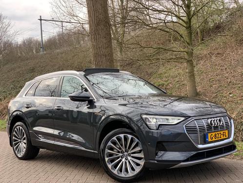 Audi E-tron E-tron 55 quattro Advanced |PANO|LEDER|FULL|BTW|, Auto's, Audi, Bedrijf, Te koop, e-tron, 4x4, ABS, Adaptive Cruise Control