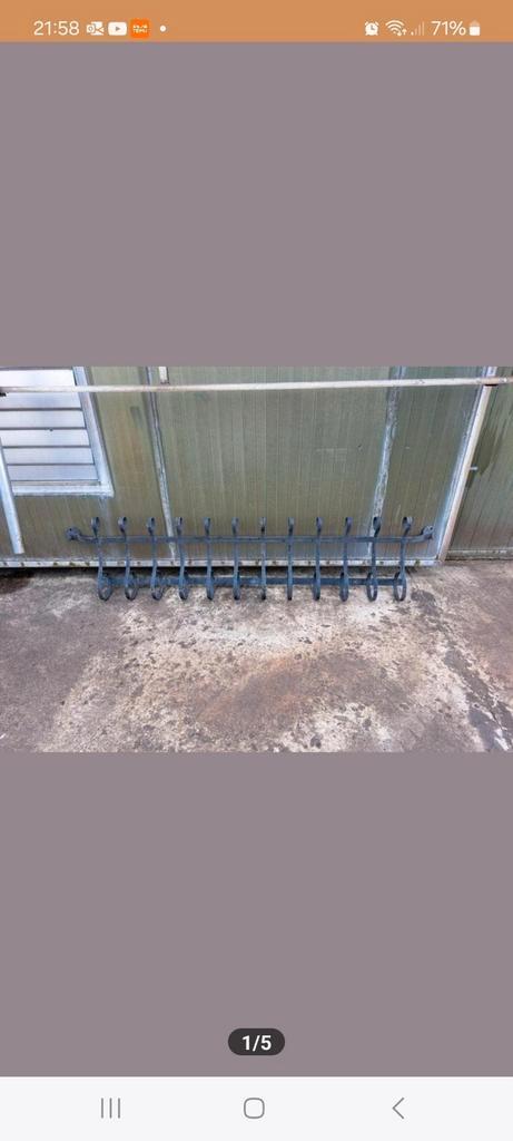 Sier hek, Tuin en Terras, Tuinhekken en Hekwerk, Gebruikt, IJzer, Ophalen