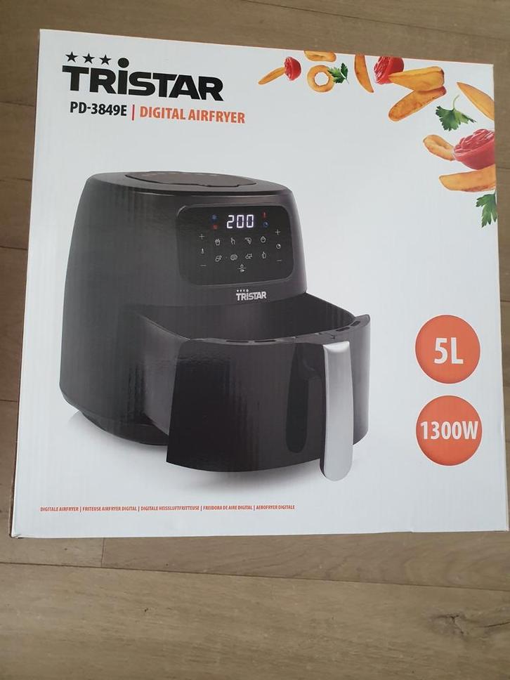 Tristar Airfryer 5L - nieuw!, Witgoed en Apparatuur, Airfryers, Nieuw, Airfryer, 1500 gram of meer, Ophalen