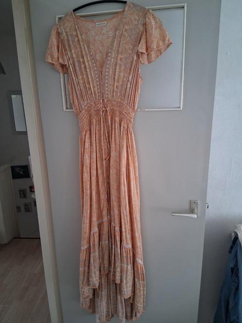 Dandelie Maxi Jurk M/L Beige Paisley, Kleding | Dames, Jurken, Zo goed als nieuw, Maat 38/40 (M), Beige, Onder de knie, Ophalen of Verzenden