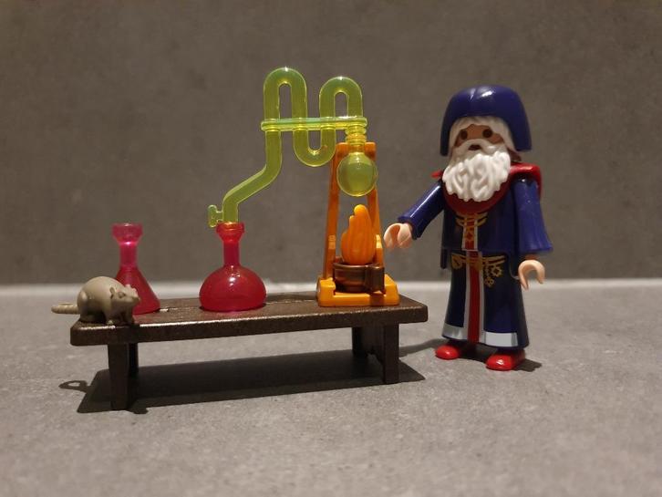 Playmobil 9096 Tovenaar, Kinderen en Baby's, Speelgoed | Playmobil, Zo goed als nieuw, Complete set, Ophalen of Verzenden