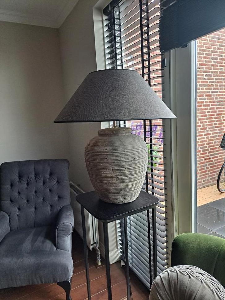 Landelijke kruiklamp, Huis en Inrichting, Lampen | Tafellampen, Gebruikt, 50 tot 75 cm, Overige materialen, Ophalen