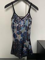 Disco glitter carnaval jurk, Kleding | Dames, Carnavalskleding en Feestkleding, Ophalen of Verzenden, Zo goed als nieuw, Maat 38/40 (M)