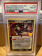 Greninja Gold Star PSA 8 - Celebrations, Ophalen of Verzenden, Zo goed als nieuw, Losse kaart
