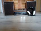 Vintage audio set, Ophalen, Minder dan 60 watt, Front, Rear of Stereo speakers, Overige merken