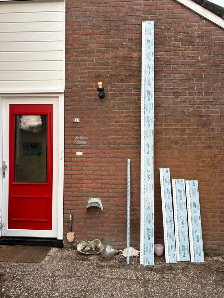 Keralit Schroten Ral 9016 - Diverse Maten, Doe-het-zelf en Verbouw, Hout en Planken, Nieuw, Overige typen, Overige houtsoorten