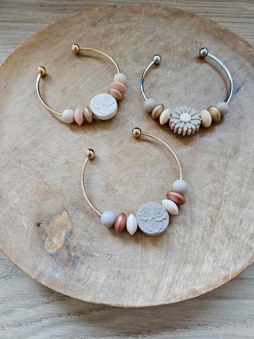 Armbanden met siliconen kralen, Sieraden, Tassen en Uiterlijk, Armbanden, Nieuw, Ophalen of Verzenden