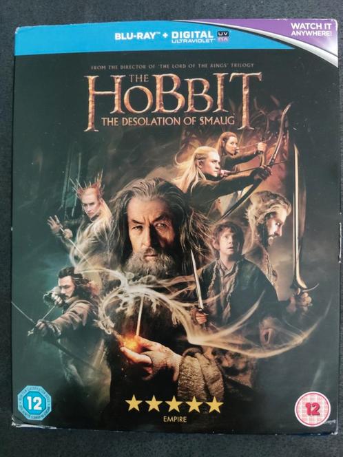 The Hobbit, The Desolation Of Smaug, Blu-ray met sleeve, NLO, Cd's en Dvd's, Blu-ray, Zo goed als nieuw, Science Fiction en Fantasy