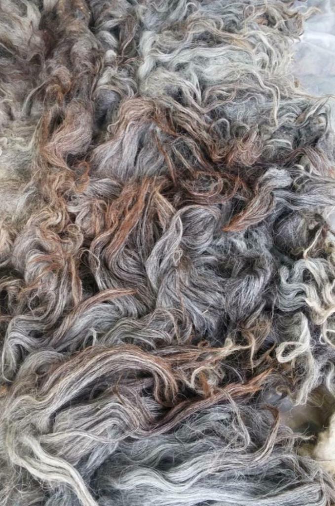 Echte unieke heidschnucken schapenvachten langharige schaap, Huis en Inrichting, Woonaccessoires | Plaids en Woondekens, Nieuw