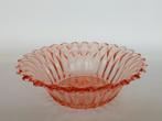 Schaal Zabkowice Persglas Art Deco Vintage, Antiek en Kunst, Antiek | Glas en Kristal, Ophalen of Verzenden