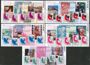 Ned. NVPH 3014-3064 5 velletjes Mooi Nederland 2013 beschikbaar voor biedingen