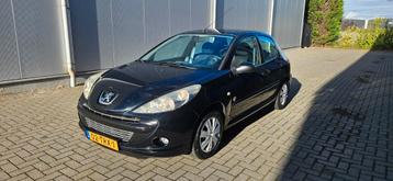 Peugeot 206+ 1.4 5D 2012 Zwart Airco CC beschikbaar voor biedingen