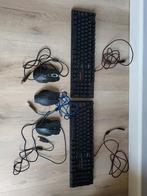 Gaming Toetsenborden & Muizen - Battletron & Logitech, Ophalen, Gaming toetsenbord, Gebruikt, Battletron & Logitech
