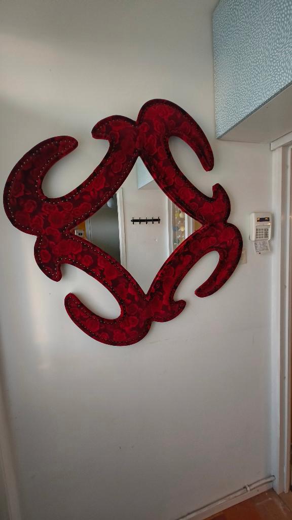 Design spiegel Bretz, echte eyecatcher, Huis en Inrichting, Woonaccessoires | Spiegels, Zo goed als nieuw, 75 tot 100 cm, Minder dan 100 cm