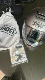 Shoei Neotec II systeemhelm zilvergrijs XXS, Ophalen, Tweedehands, Systeemhelm, Shoei
