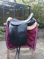 ALBION ADJUSTA SLK ZWART DRESSUURZADEL 17.5 INCH, Ophalen of Verzenden, Zo goed als nieuw, Dressuur
