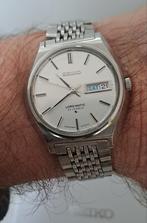 Seiko Lord Matic 5606-7010 - Originele Band linnen wijzerpla, Sieraden, Tassen en Uiterlijk, Horloges | Heren, Gebruikt, Staal