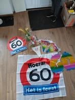Diverse 60e verjaardag versiering, Ophalen of Verzenden, Versiering, Verjaardag