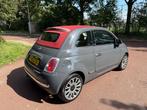 Fiat 500 C 0.9 TwinAir Lounge Airco / Leder / Parkeersensor, Auto's, Euro 5, 86 pk, Gebruikt, Cabriolet