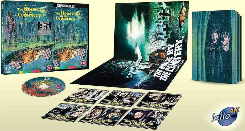 Blu-ray 4K: The House by the Cemetery LE ('81 Lucio Fulci)UK, Ophalen of Verzenden, Nieuw in verpakking, Horror