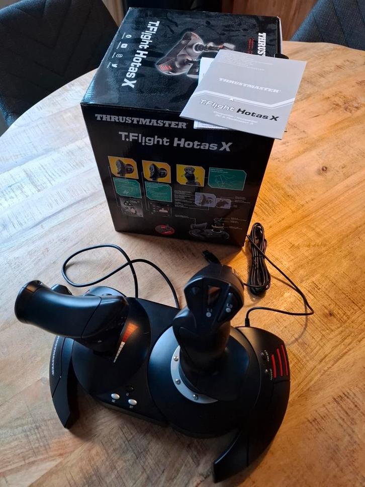 Thrustmaster Hotas X joystick, Computers en Software, Joysticks, Zo goed als nieuw, Ophalen of Verzenden