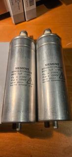 Set van 2 NOS Siemens MKV condensatoren 1uf 2100v(!),, Audio, Tv en Foto, Ophalen of Verzenden, Buis of Buizen