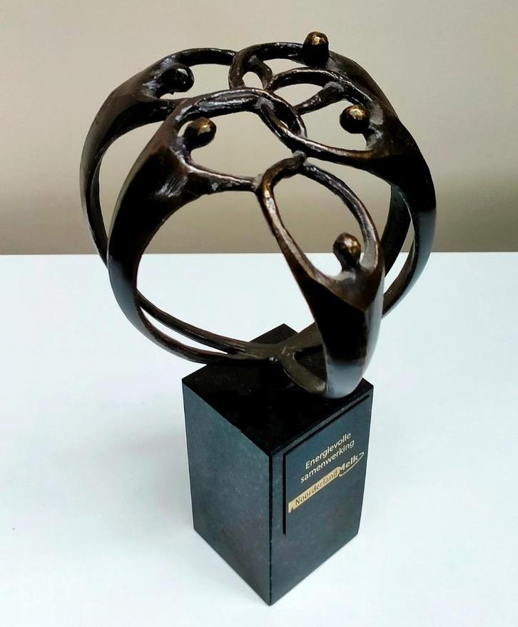 Noorderlandmelk Boerderij Melk Beeld - Corry Ammerlaan, Antiek en Kunst, Kunst | Designobjecten, Ophalen of Verzenden