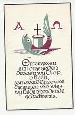 Broeder Martinus RIJNDERS Ommel 1885 Asten 1963, Verzamelen, Verzenden, Bidprentje