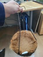 Ronde hangbak planten, Tuin en Terras, Bloembakken en Plantenbakken, Ophalen, Minder dan 30 cm, Minder dan 60 cm, Rond