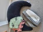 Theraline Voedingskussen maanvormig, hoezen en navulling, Kinderen en Baby's, Babyvoeding en Toebehoren, Ophalen, Zo goed als nieuw