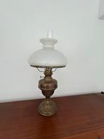 Mooie antieke koperen olielamp brevete., Antiek en Kunst, Ophalen