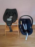Cybex Aton Q i-Size + Base Q i-Size donkerblauw, Zo goed als nieuw, Isofix, 0 t/m 13 kg, Ophalen