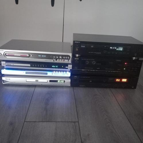 7x audio/video/DVD (recorder) apparaten in 1 koop, Audio, Tv en Foto, Dvd-spelers, Gebruikt, JVC, Ophalen of Verzenden