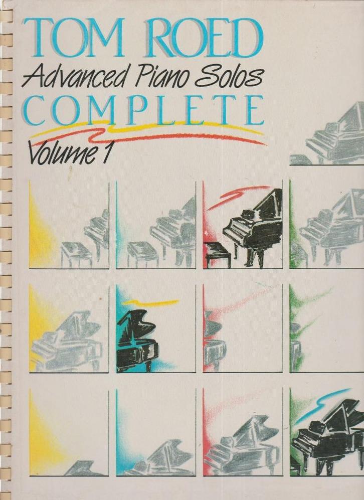 TOM ROED - Advanced Piano Solos - Volume 1, Muziek en Instrumenten, Bladmuziek, Gebruikt, Artiest of Componist, Populair, Piano
