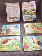 Kinderpuzzel dieren in de tuin voor een kindje vanaf 2 jaar, Ophalen of Verzenden, Zo goed als nieuw, 2 tot 4 jaar