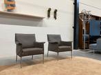 2 Als nieuw Design on Stock Limec fauteuil leer design stoel, Design on stock, Ophalen of Verzenden, Zo goed als nieuw, Eyye Montis Label
