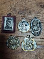 5 oude medailles H. CHRISTOFFEL, Ophalen of Verzenden