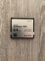 SanDisk Extreme PRO CFast 2.0 64GB, Ophalen of Verzenden, Zo goed als nieuw, 64 GB, Fotocamera