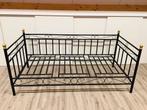 Mooi metalen bed frame, 200cm x 90cm, studentenkamer, IZGS, Ophalen, 90 cm, Eenpersoons, Zwart