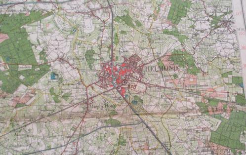Eindhoven en omgeving stafkaart, Hobby en Vrije tijd, Overige Hobby en Vrije tijd, Nieuw, Ophalen of Verzenden