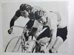 Vintage Baanwielrennen Fotogravure - Jaren 60/70, Ophalen of Verzenden