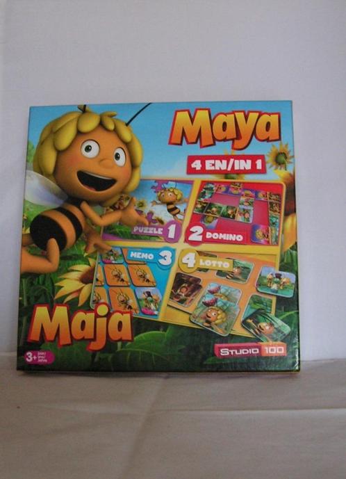 Maya de Bij Spel, Hobby en Vrije tijd, Gezelschapsspellen | Overige, Gebruikt, Een of twee spelers, Drie of vier spelers, Vijf spelers of meer