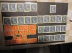 postzegels Wilhelmina NVPH 344 en NVPH 346 vele divers, Postzegels en Munten, Ophalen of Verzenden, T/m 1940, Gestempeld
