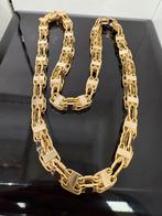 Prachtige 18k gouden massieve magnum ketting, Ophalen of Verzenden, Goud