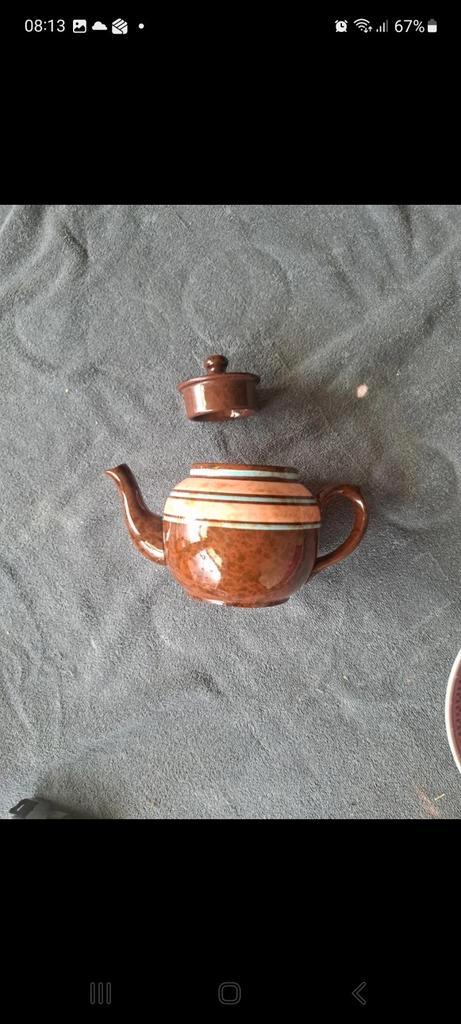 Vintage Sadler "Brown Betty" theepot., Huis en Inrichting, Woonaccessoires | Overige, Zo goed als nieuw, Ophalen of Verzenden